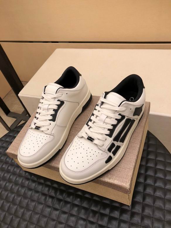 Amiri N1003 Low-Top Sneakers White/Black