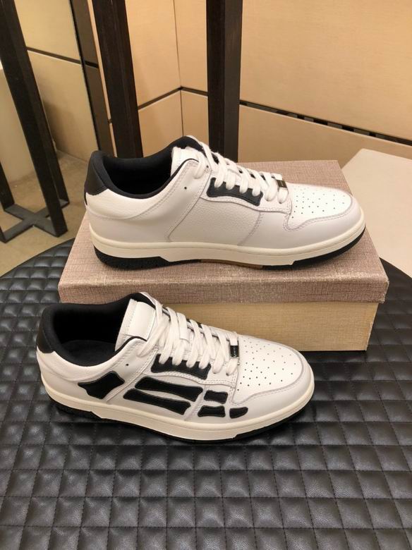 Amiri N1003 Low-Top Sneakers White/Black