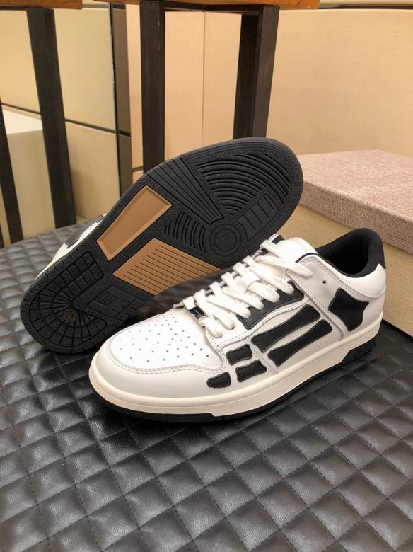 Amiri N1003 Low-Top Sneakers White/Black