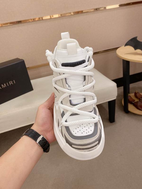 Amiri HNQ1201 Low-Top Sneakers Grey