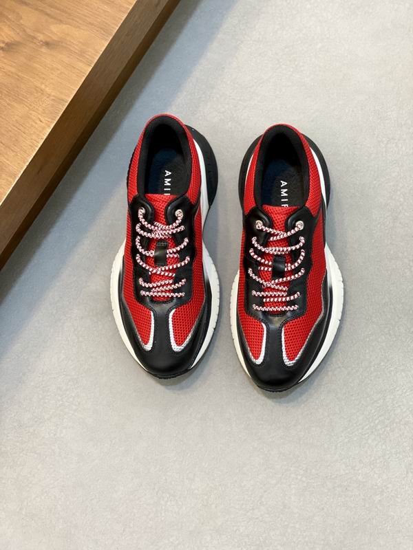 Amiri HNH0501 Low-Top Sneakers Black/Red