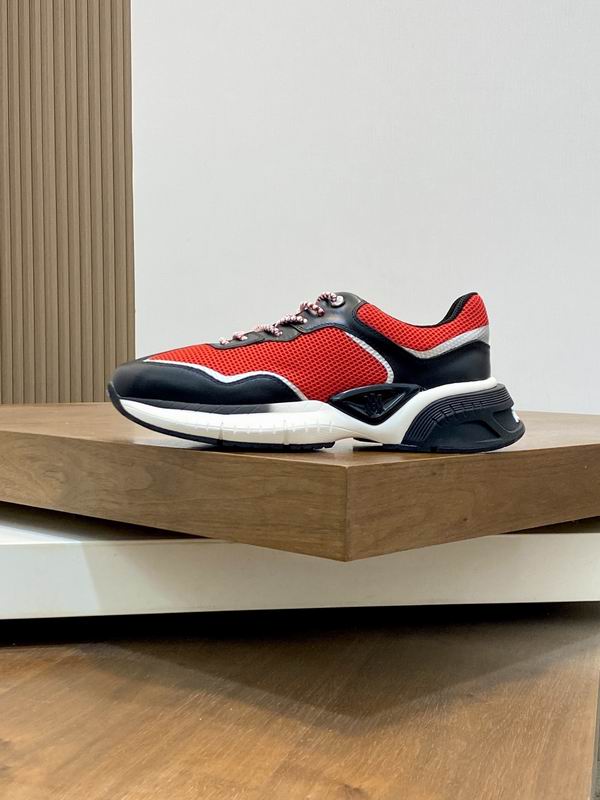 Amiri HNH0501 Low-Top Sneakers Black/Red