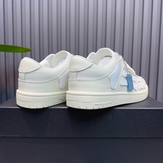 Amiri Skel-Top Low — White & Green | The Boldest Move in the Room | EU 38–45