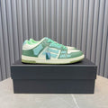Amiri Skel-Top Low — Brown & White | From the Gym to the Gallery | EU 38–45