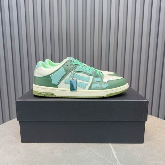 Amiri Skel-Top Low — Brown & White | From the Gym to the Gallery | EU 38–45