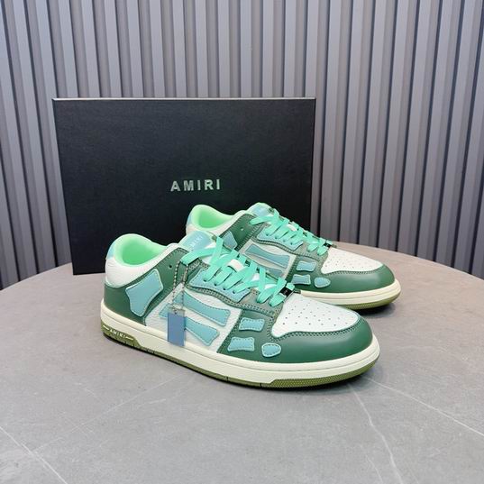 Amiri Skel-Top Low — Brown & White | From the Gym to the Gallery | EU 38–45