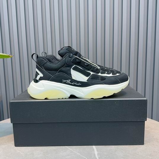 Amiri Skel-Top Low — White & Black | The Color That Commands Attention | EU 38–45