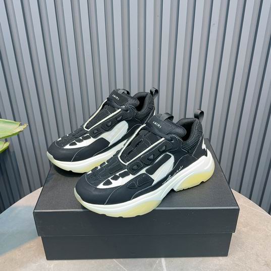 Amiri Skel-Top Low — White & Black | The Color That Commands Attention | EU 38–45