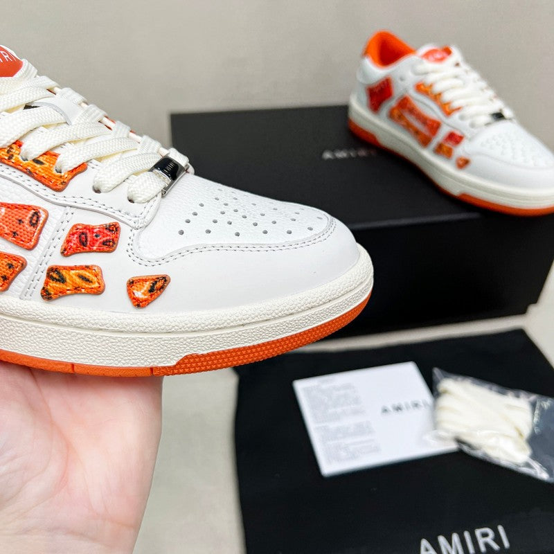 AMIRI Pacific Bones Low-Top Sneakers – Luxury Street Style Done Right