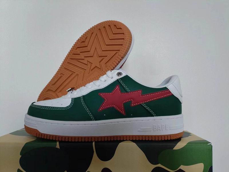 BAPE STA M2 Low-Top Sneakers H0718 (Styles 13–15)