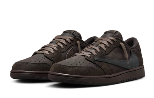 Air Jordan 1 Retro Low OG SP x Travis Scott 'Velvet Brown' Sneaker – DM7866-202