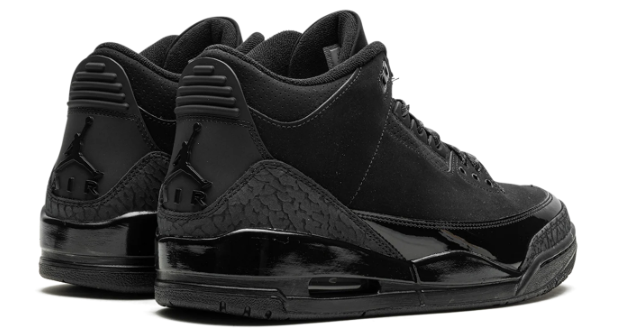 Air Jordan 3 Retro 'Black Cat' 2025 Sneaker – CT8532-001