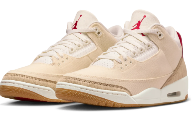 Air Jordan 3 Retro x Levi's 'Ecru Denim' Lunar New Year Sneaker – IR0910-400