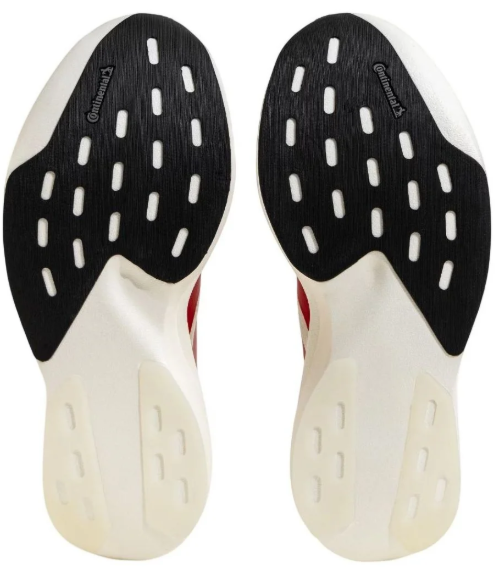 adidas Adizero EVO SL 'White Red' – Men's Running Shoe (JS1182)