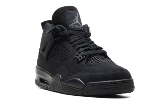 Air Jordan 4 Retro GS 'Black Cat' (2025) Sneaker – IB4171-010