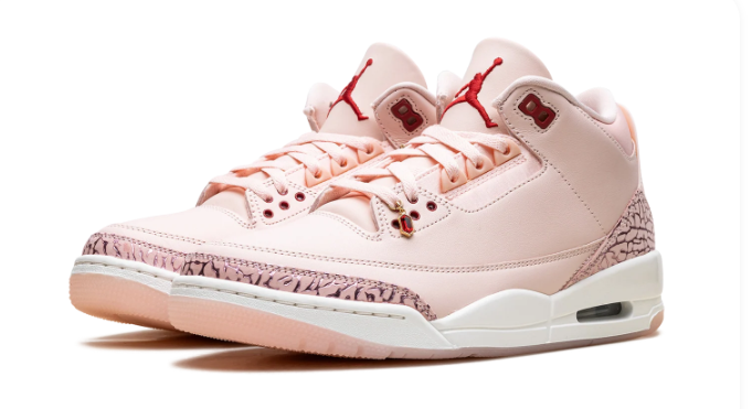Air Jordan 3 WMNS 'Valentine's Day / Treat Yourself' Sneaker – HJ0178-600