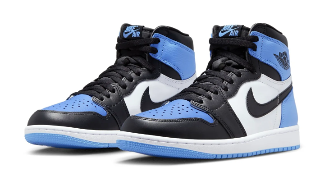 Air Jordan 1 Retro High OG 'UNC Toe' Sneaker – DZ5485-400