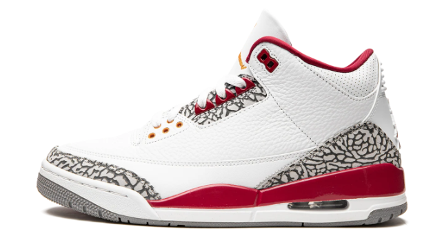 Air Jordan 3 Retro 'Cardinal' Sneaker – CT8532-126