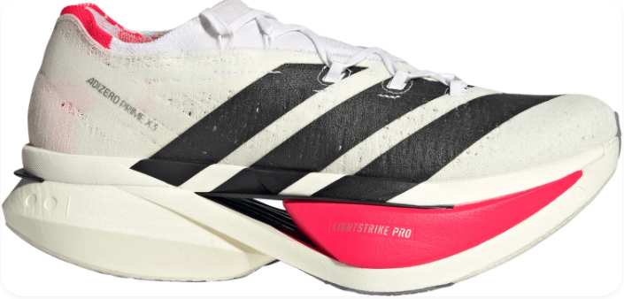 adidas Adizero Prime X3 Strung 'White' – Men's Running Shoe