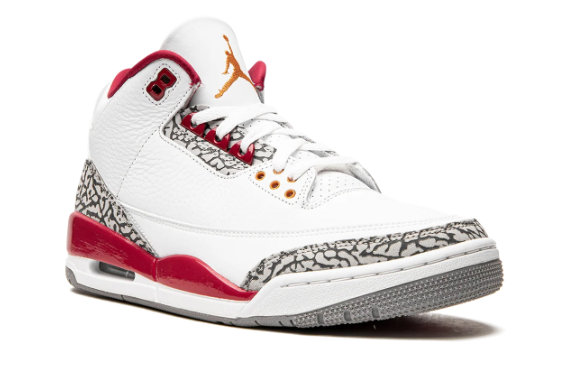 Air Jordan 3 Retro 'Cardinal' Sneaker – CT8532-126