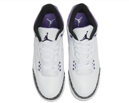 Air Jordan 3 Retro 'Dark Iris' Sneaker – CT8532-105