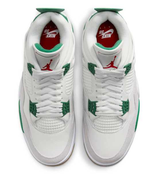 Air Jordan 4 Retro SB 'Pine Green' Sneaker – DR5415-103