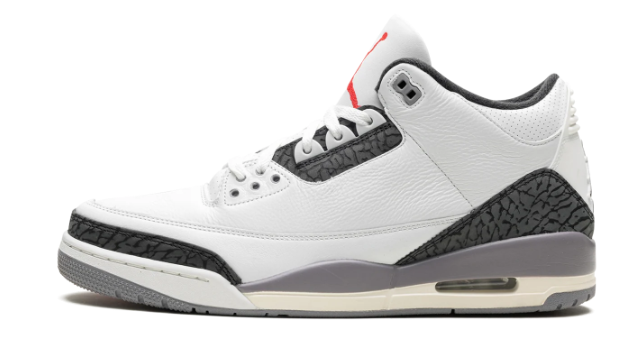 Air Jordan 3 Retro 'Cement Grey' Sneaker – CT8532-106